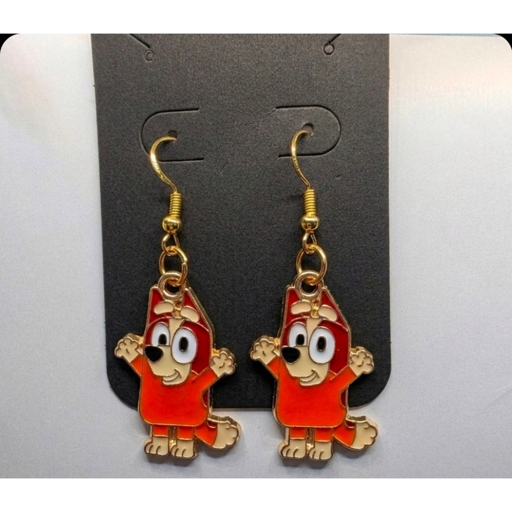 Bingo Earrings Handmade Hypoallergenic BUNDLE to Save Bluey Bingo Blue Heeler